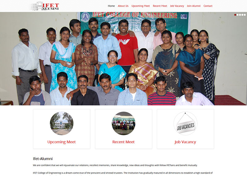 IFET Engineering college - Alumni - http://www.ifetalumni.com